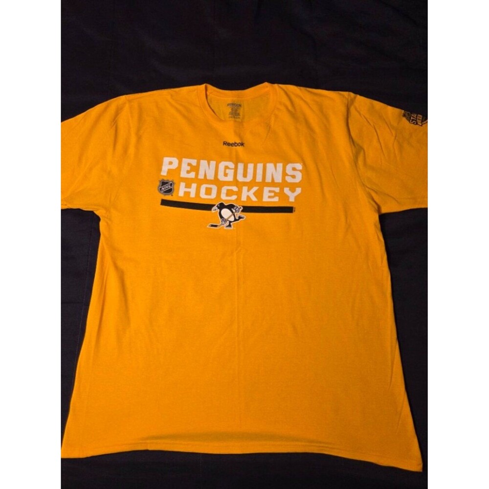 REEBOK PITTSBURGH PENGUINS 2017 STADIUM SERIES T SHIRT. MENS XL.